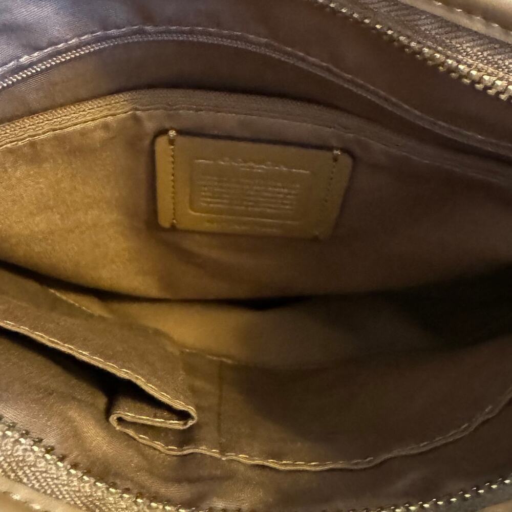 Coach Women's Leather Logo Crossbody Bag - Picture 3 of 10